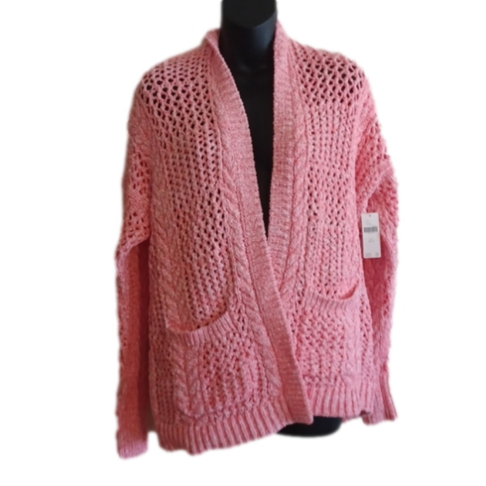 Anthropologie NWT waffle knit long sweater Size xs/ small. BEAUTIFUL color!